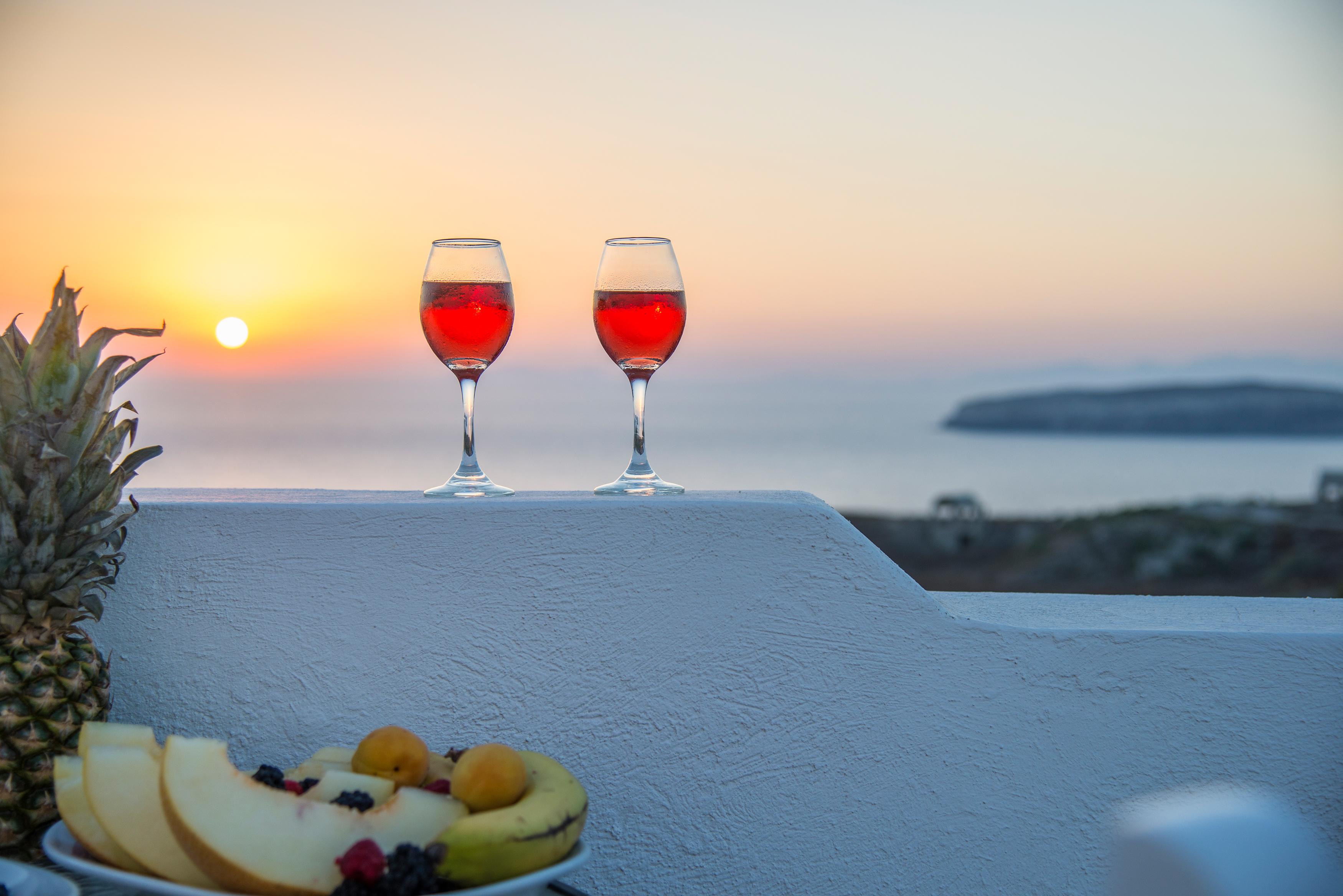 Sunset Faros Hotel Akrotírion Buitenkant foto