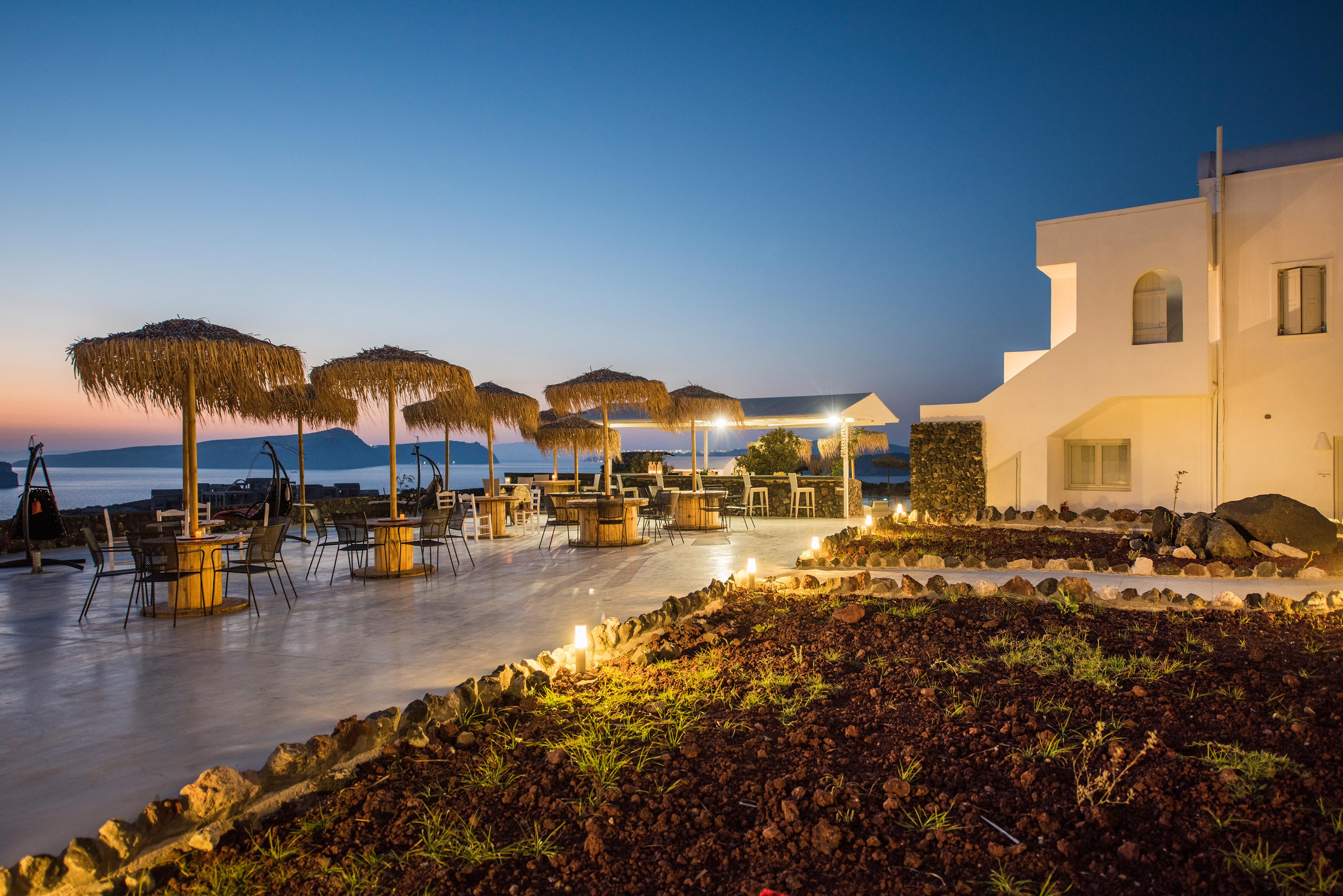 Sunset Faros Hotel Akrotírion Buitenkant foto