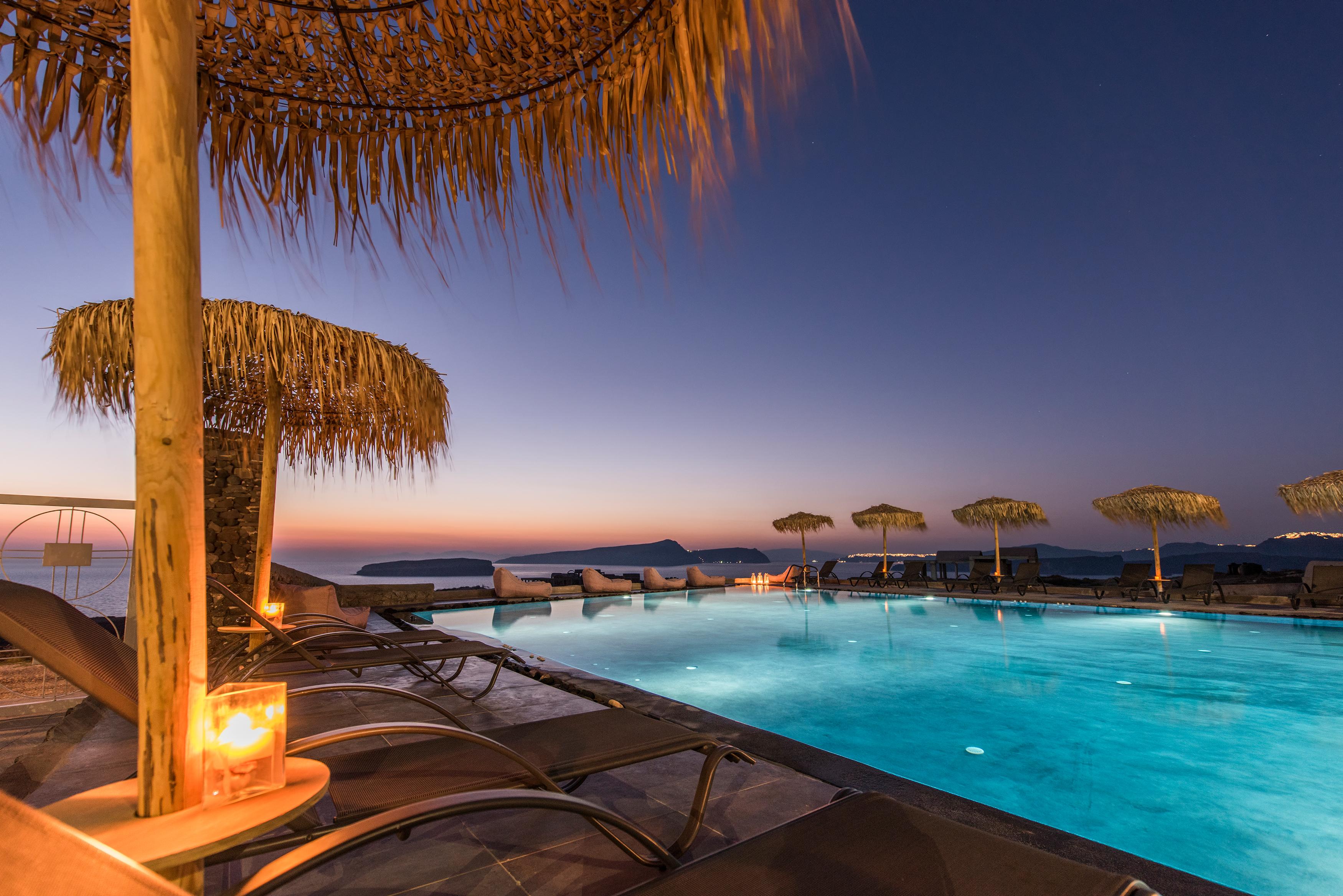 Sunset Faros Hotel Akrotírion Buitenkant foto