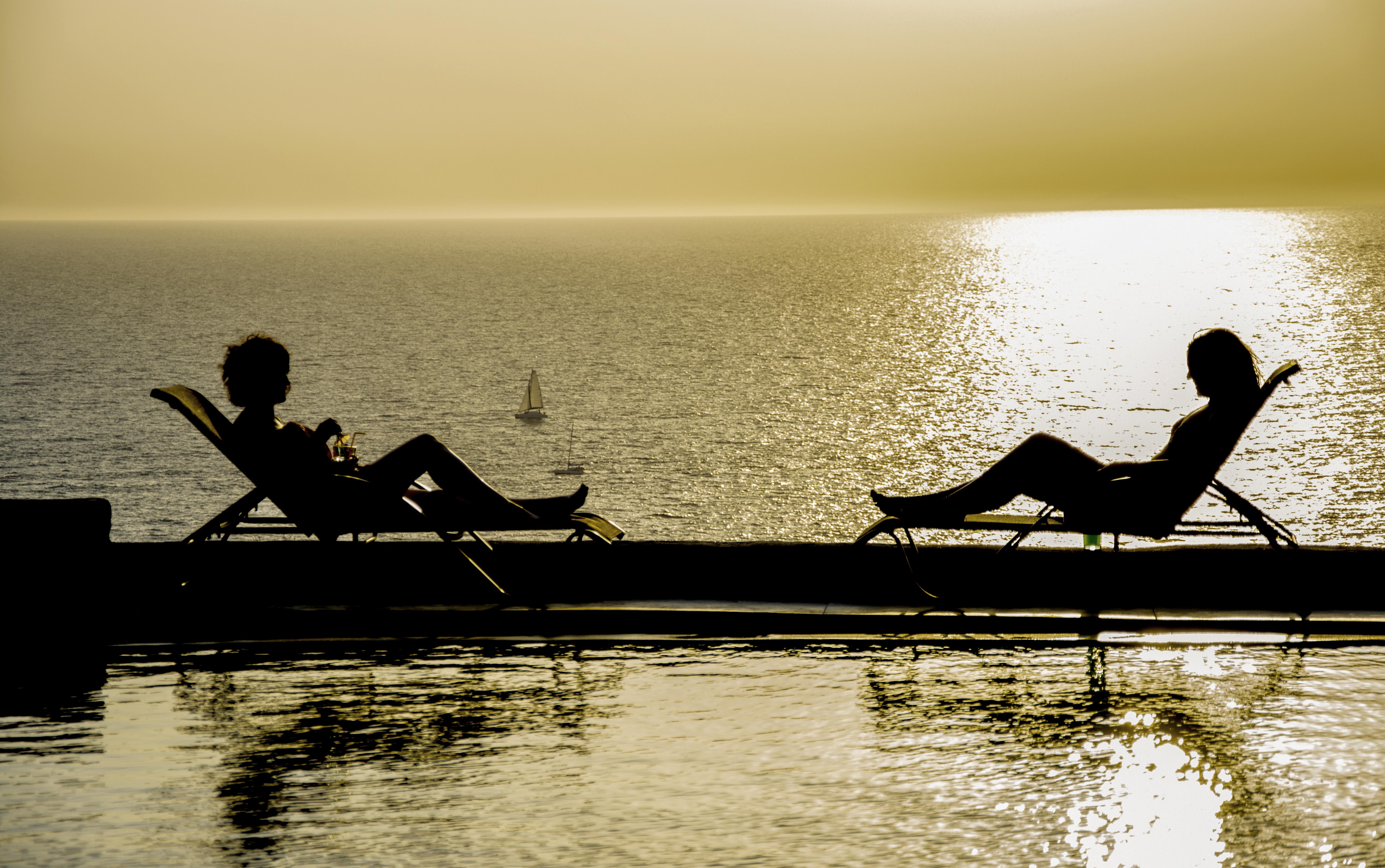 Sunset Faros Hotel Akrotírion Buitenkant foto